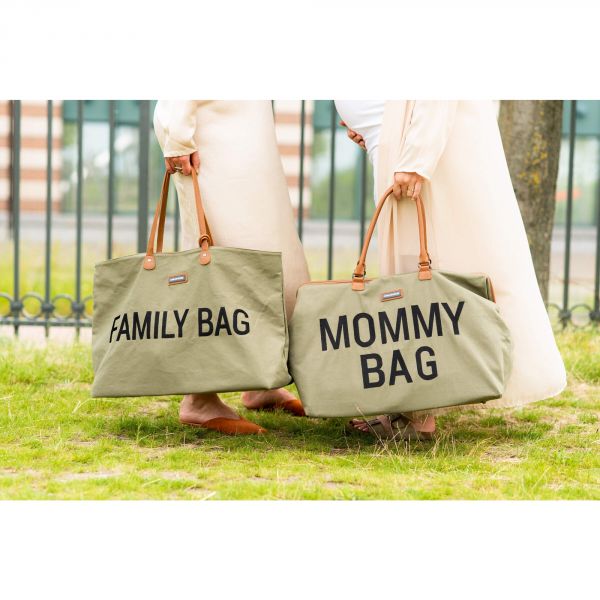 Sac à langer Family bag Canvas Kaki