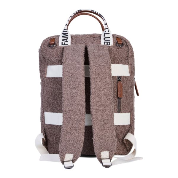 Sac à dos à langer Family Club Signature Teddy Brun Doux