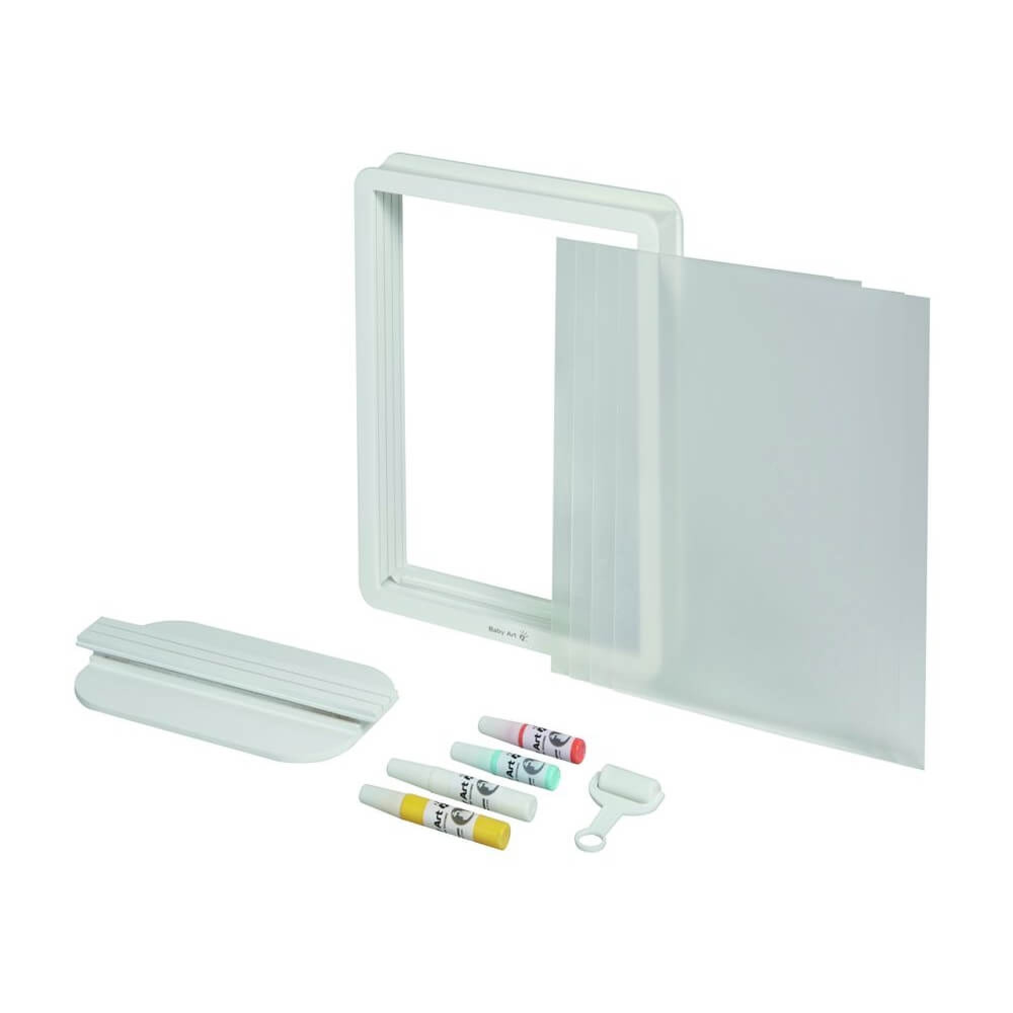 Cadre transparent 4 empreintes - Family Touch - Kits Empreintes