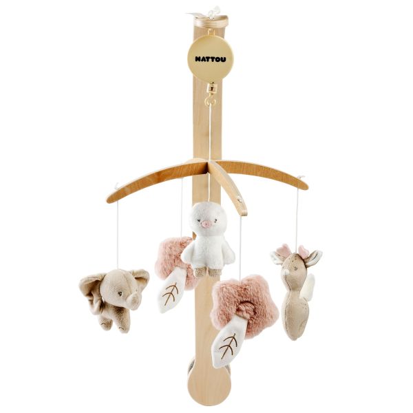 Mobile musical en bois Fanfan