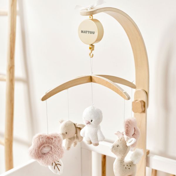 Mobile musical en bois Fanfan