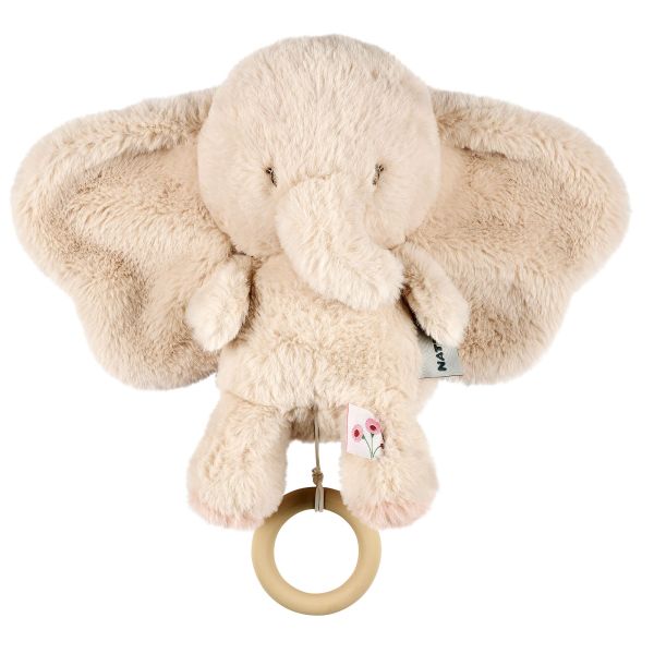 Peluche musical Fanfan éléphant velours