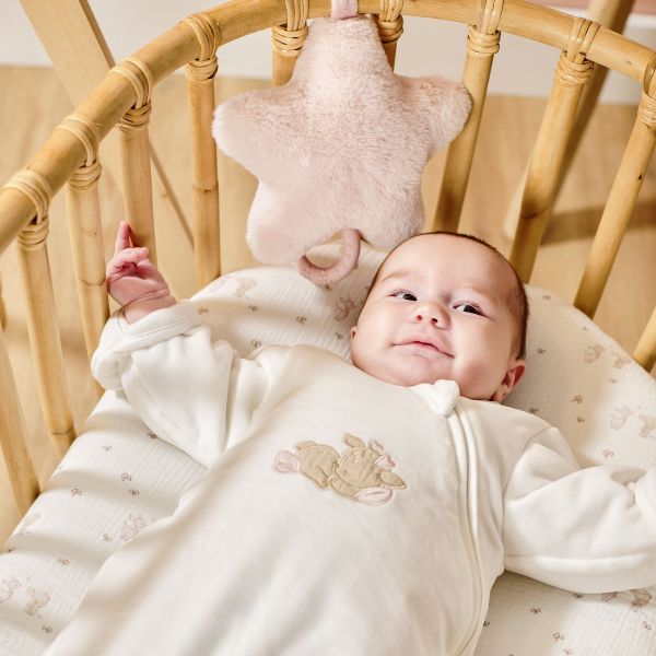 Peluche musical  étoile Fanfan rose