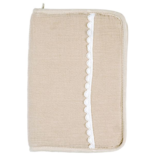 Protège carnet de santé sable Fanfan