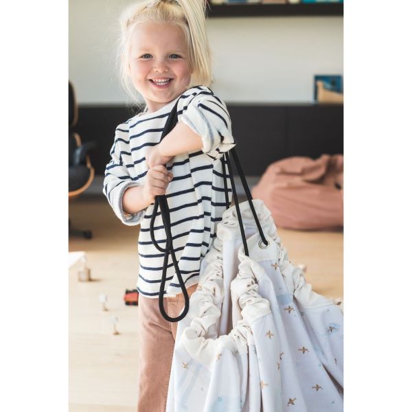 Grand sac à jouets / tapis de jeu 2 en 1 Ferme