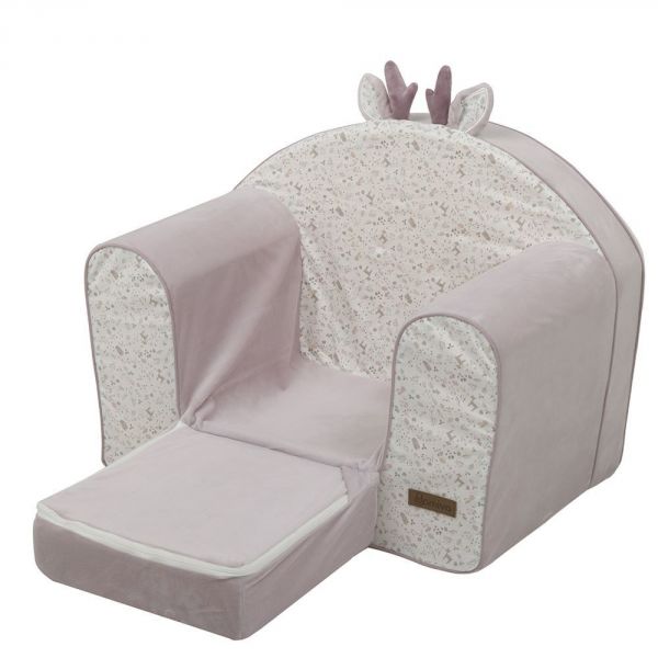 Fauteuil club bébé Lilas