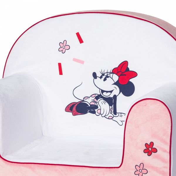 Fauteuil club Minnie confettis