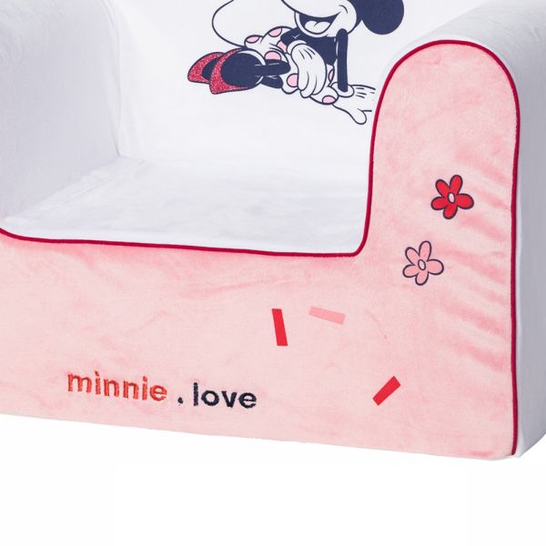 Fauteuil club Minnie confettis