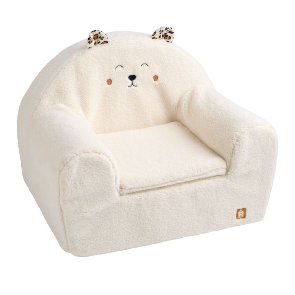 Fauteuil pouf Léopard