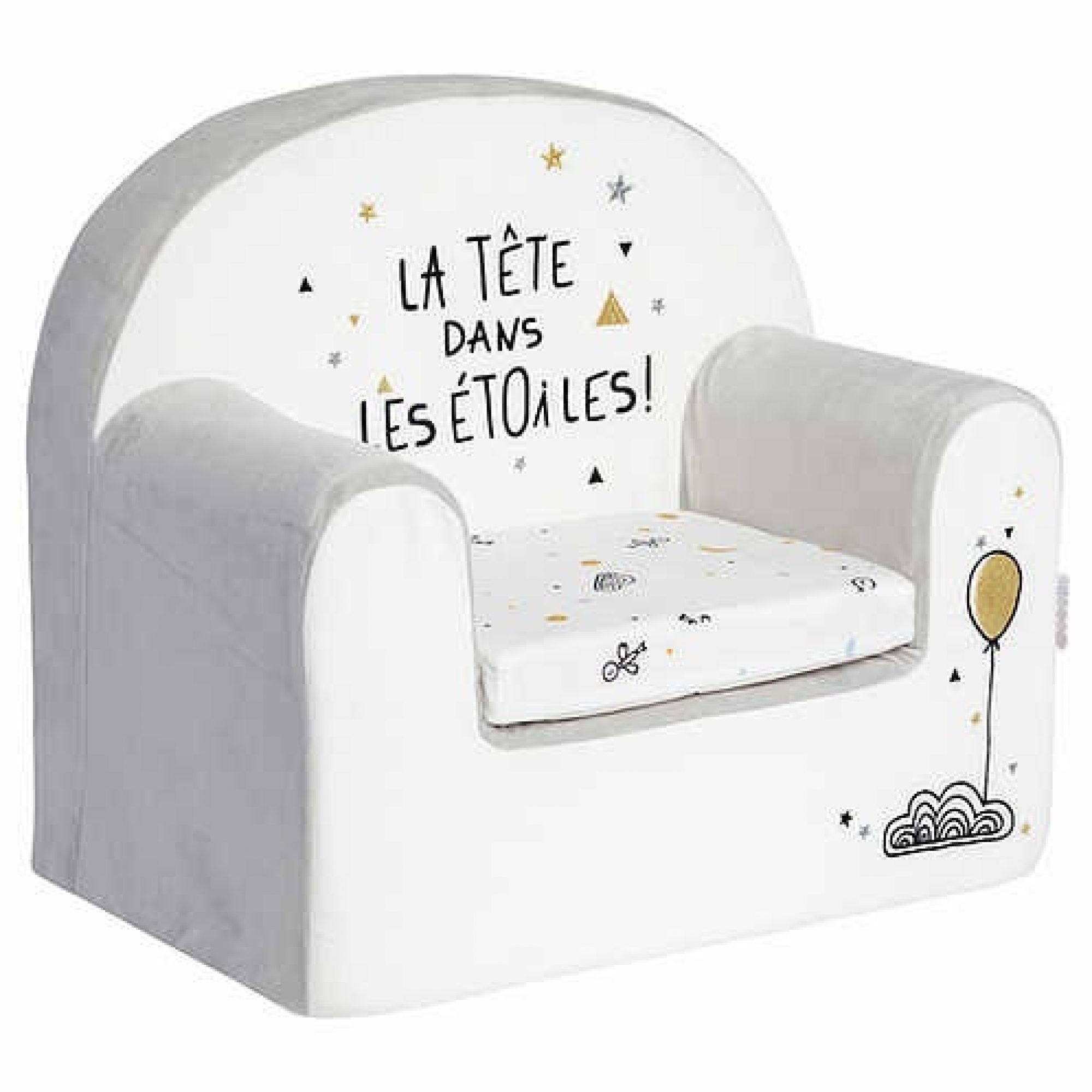Fauteuil enfant Bouclette Sky - Made in Bébé