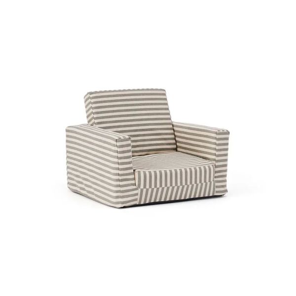 Fauteuil enfant pliable rayé
