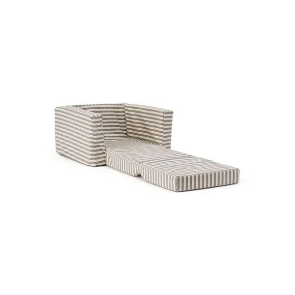 Fauteuil enfant pliable rayé
