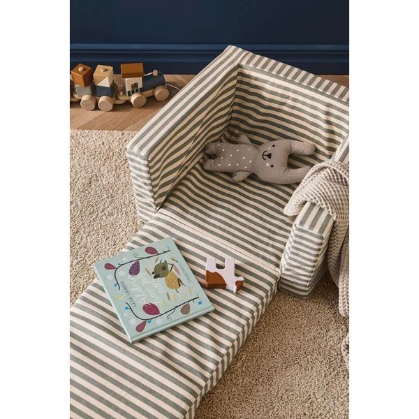 Fauteuil enfant pliable rayé
