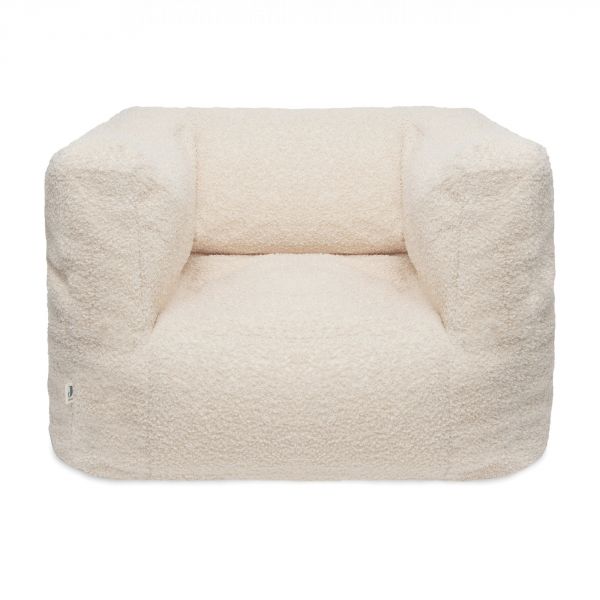 Fauteuil enfant Beanbag Boucle Naturel