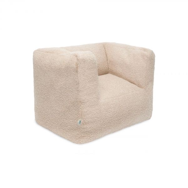 Fauteuil enfant Beanbag Boucle Naturel