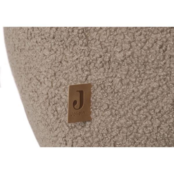 Fauteuil pouf enfant bouclette Teddy Warm Sand