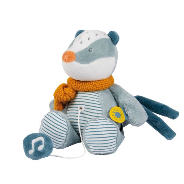 Mini peluche musicale Felix le blaireau