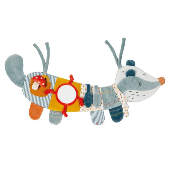Peluche d'activités 70cm Felix le Blaireau