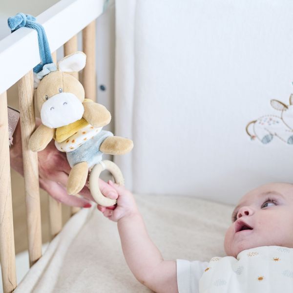 Peluche vibrato Léo l'âne