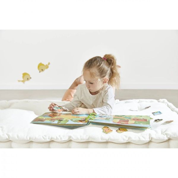 Livre d'activités pour enfant Busy book Ferme