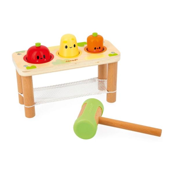 Jouet en bois Tap Tap Légumes