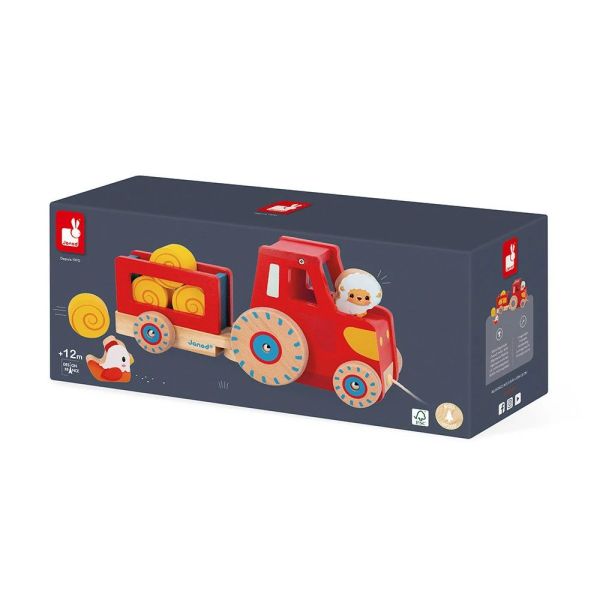 Jouet tracteur à tirer