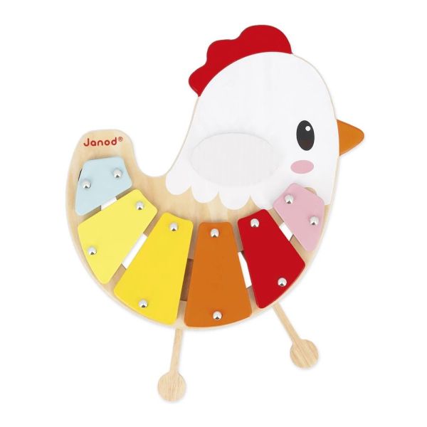 Xylophone pour enfant Poulette