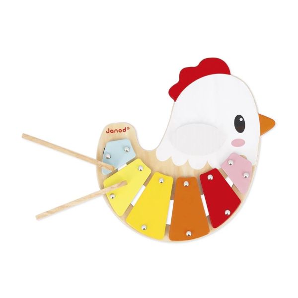 Xylophone pour enfant Poulette