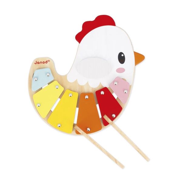 Xylophone pour enfant Poulette