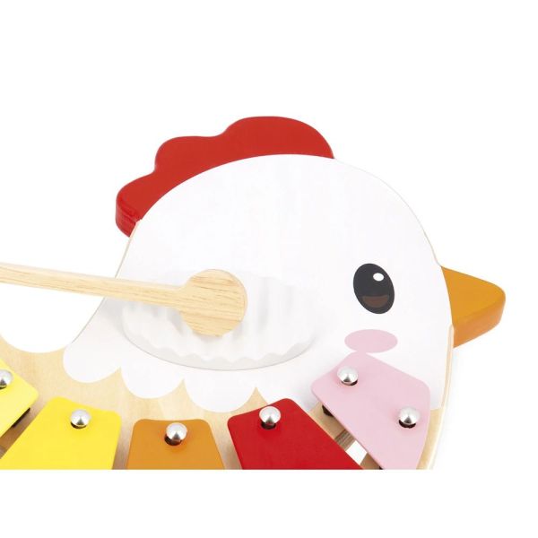 Xylophone pour enfant Poulette