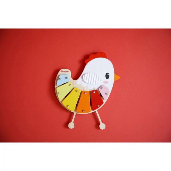 Xylophone pour enfant Poulette