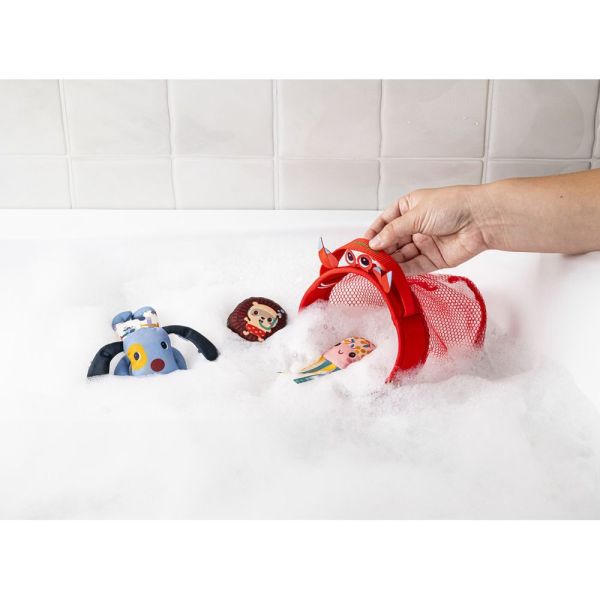 Jouet de bain filet de pêche Jules le chien