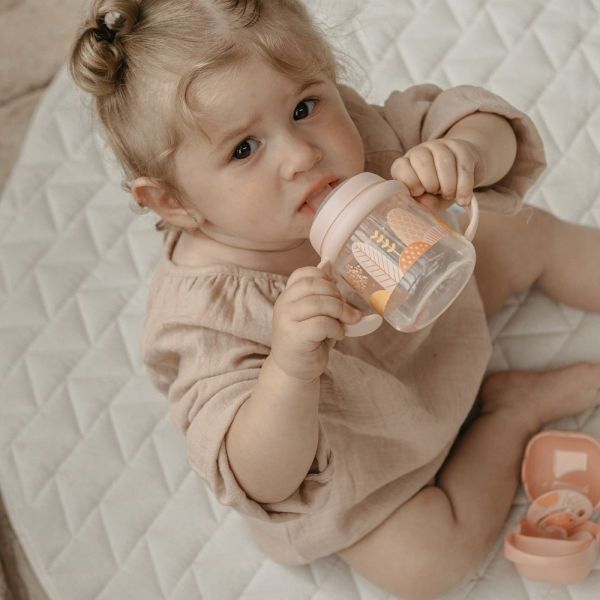 Biberon à anses 150 ml 6 mois et plus Dreams Rose