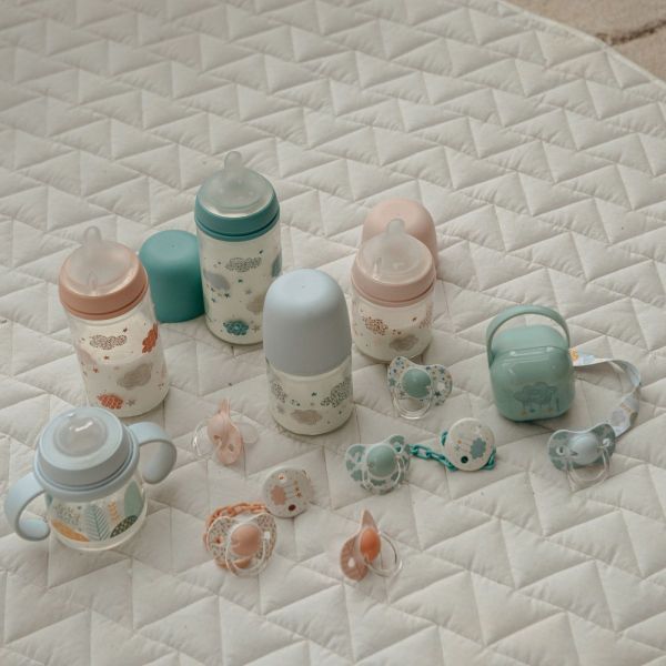 Biberon à anses 150 ml 6 mois et plus Dreams Rose