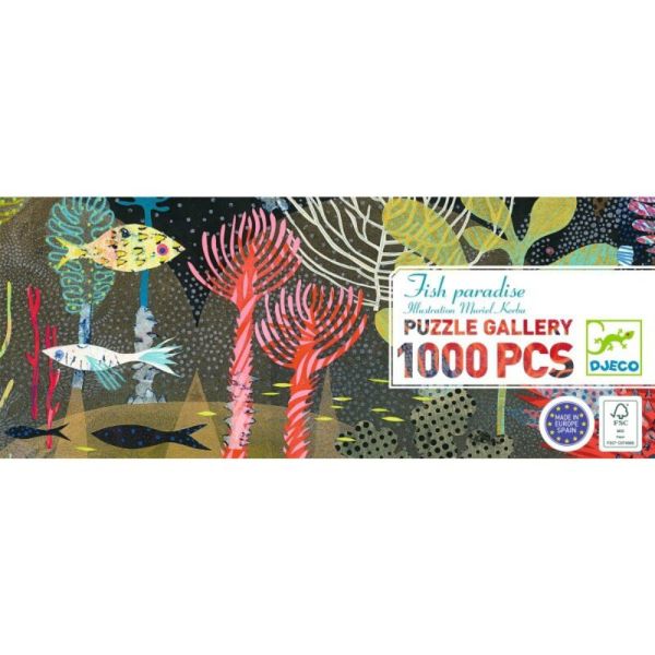 Puzzle 1000 pièces Fish Paradise Gallery