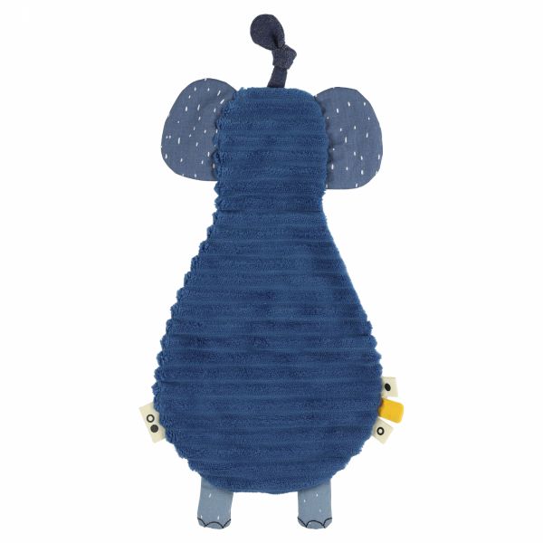 Doudou plat attache sucette Mrs Elephant