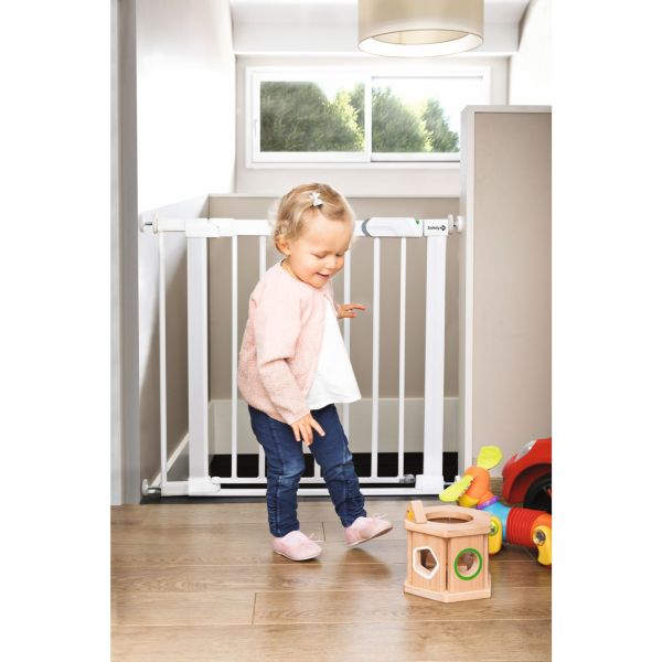 Barrière de sécurité enfant - Flat Step - blanc