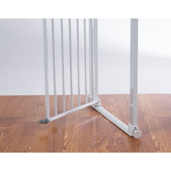 Barrière de sécurité enfant - Flat Step - blanc