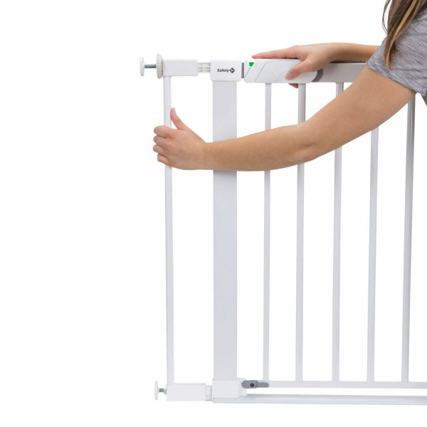 Barrière de sécurité enfant - Flat Step - blanc