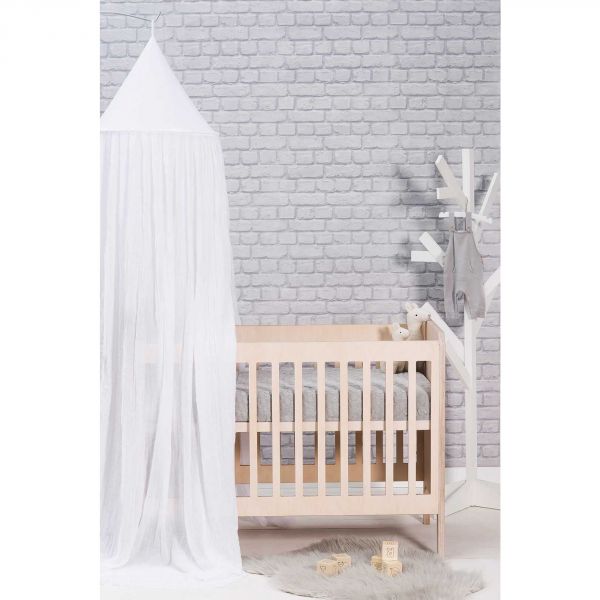 Flèche de lit pour ciel de lit 245 cm White