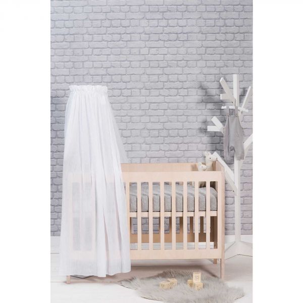 Flèche de lit pour ciel de lit 155 cm White