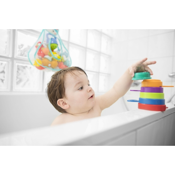Jeu de bain fleur eau et sable
