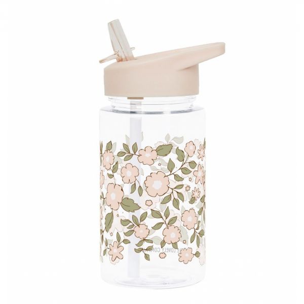 Gourde enfant Fleurs rose