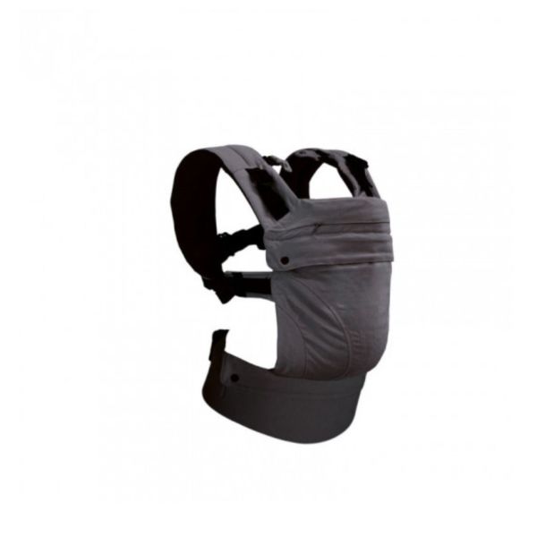 Porte-bébé Flexia évolutif, ergonomique en coton bio - Anthracite