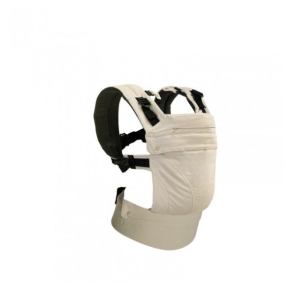 Porte-bébé Flexia évolutif, ergonomique en coton bio - Beige clair
