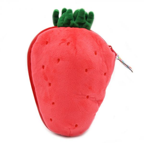 Peluche réversible Flipetz Chouette et Fraise