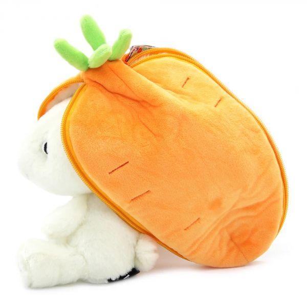 Peluche réversible Flipetz Lapin et Carotte