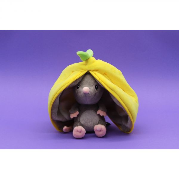 Peluche réversible Flipetz Souris et Citron