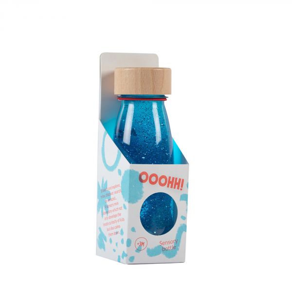 Bouteille sensorielle Float bleue