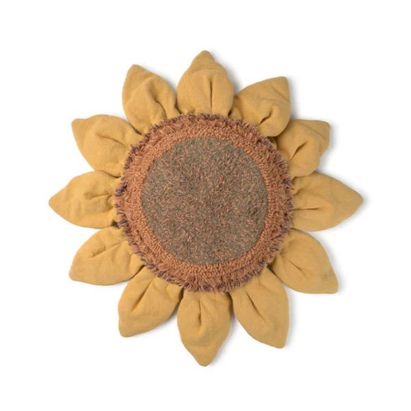 Coussin de sol Ø 90 cm Tournesol